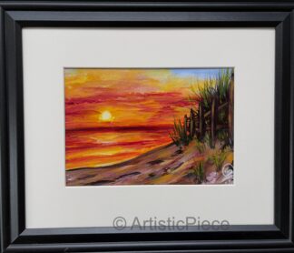 SunsetGoldenWithFrame_8x10-