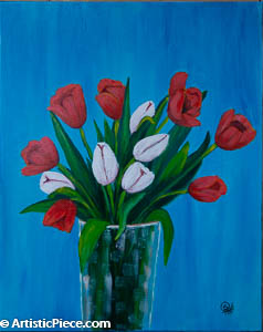 TulipBouquet_16x20