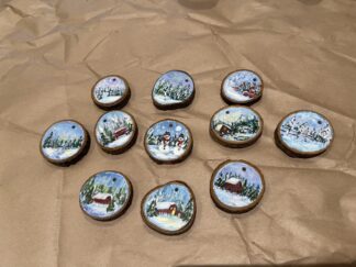 Mini ornaments for Christmas