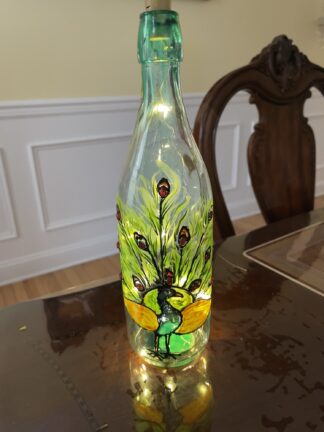 peacock_glassbottle